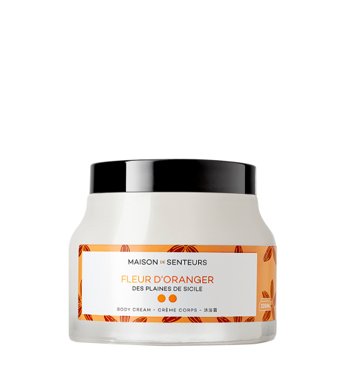 Crème Corps -Argan Fleur d'oranger des Plaines de Sicile - Maison de Senteurs - Tunisie