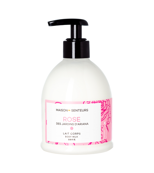 Lait Corps -Argan Rose des Jardins d'Ariana - Maison de Senteurs - Tunisie