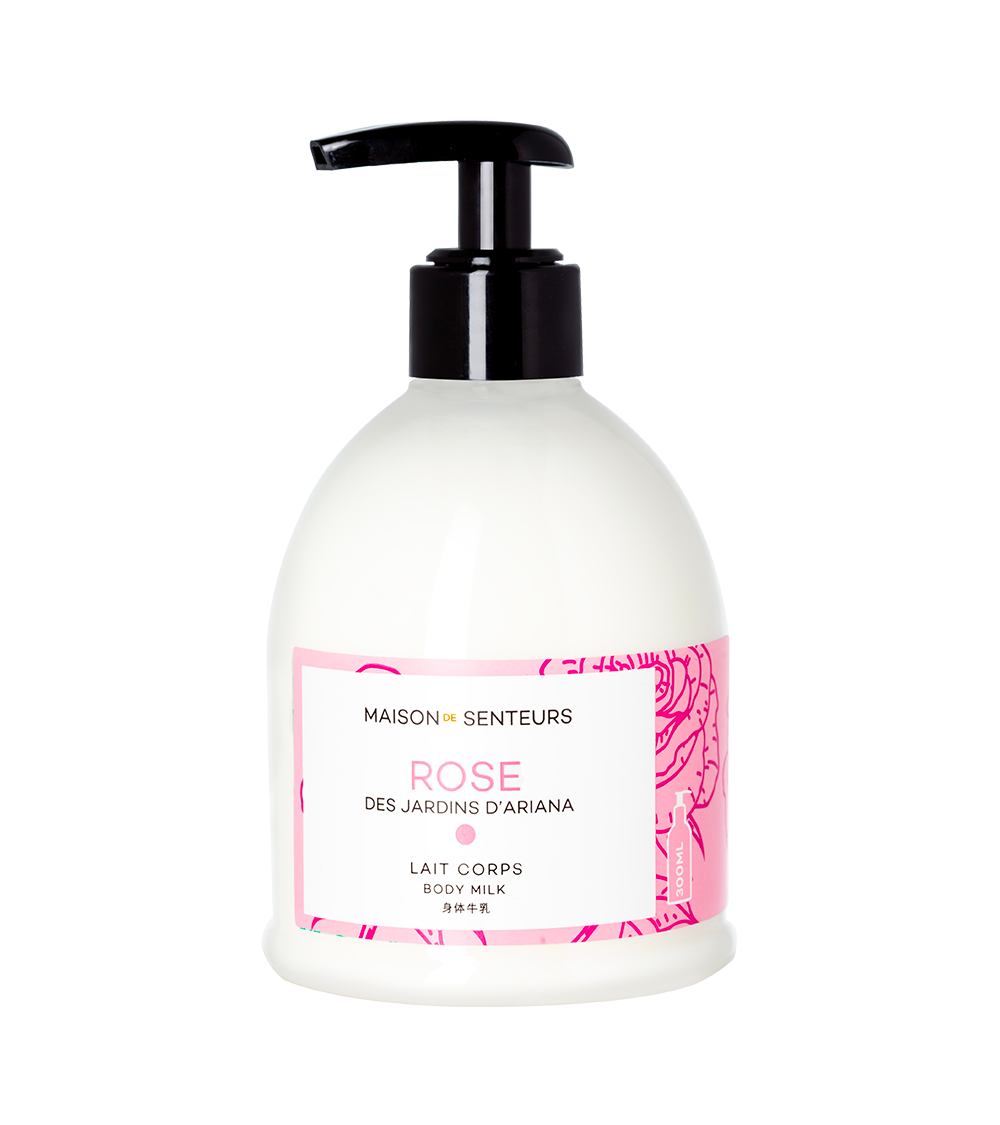 Lait Corps -Argan Rose des Jardins d'Ariana - Maison de Senteurs - Tunisie