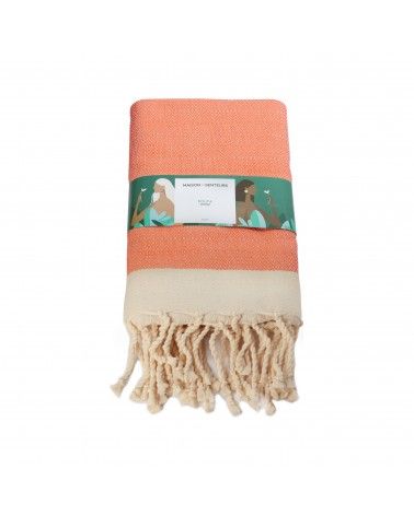 Fouta Orange - Maison de Senteurs - Tunisie